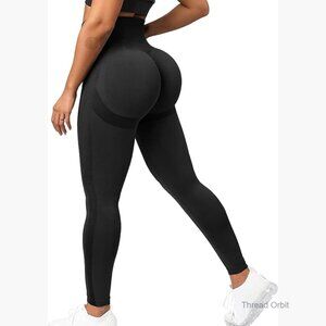 High Waist Seamless Scrunch Booty Leggings Workout Gym Fitness Yoga Pants